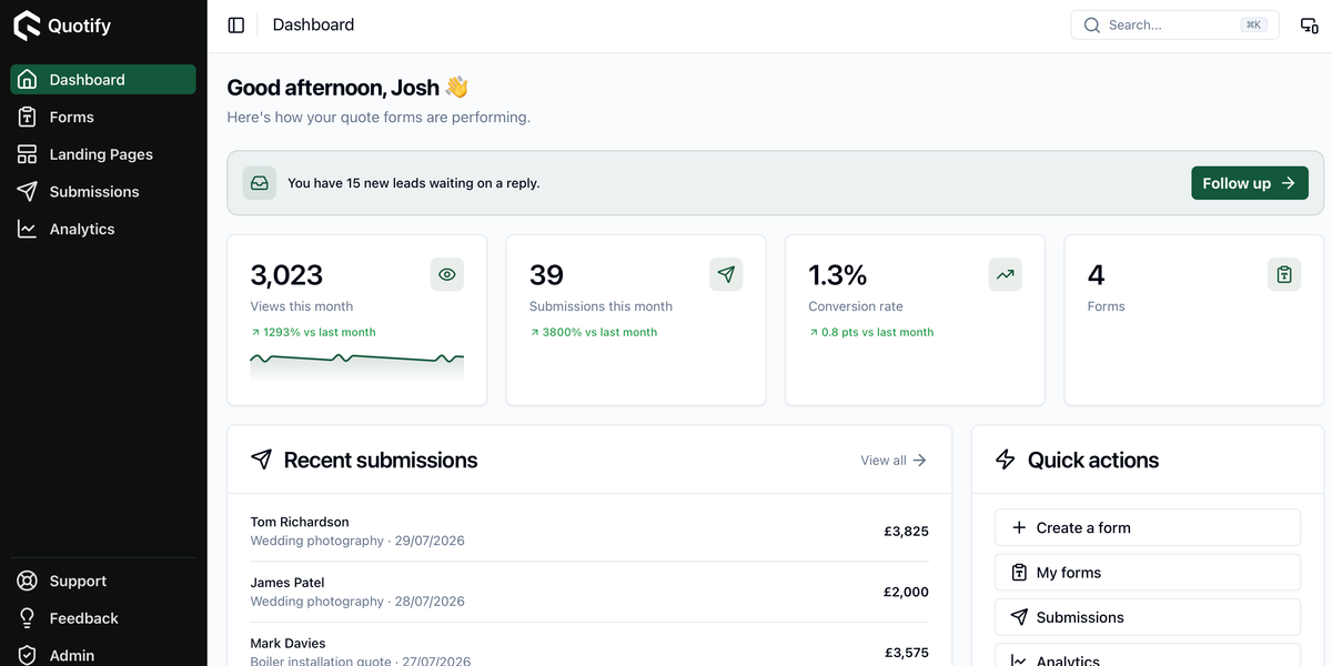 What's new in Quotify: know exactly what to do next